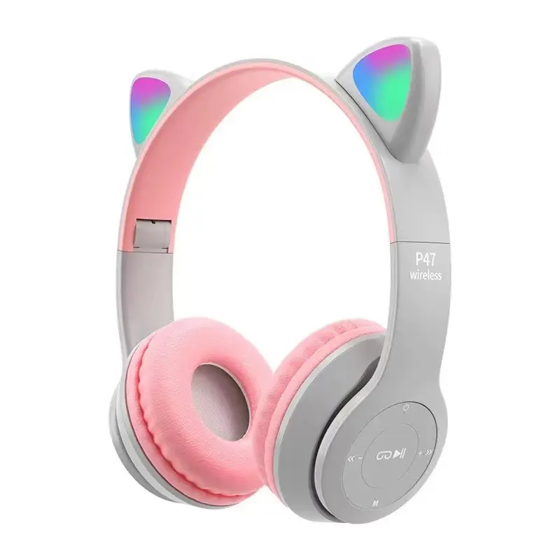 Children's Headset Bluetooth Wireless Game Folding Card