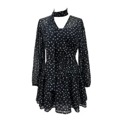 Elegant Waist-cinching Short Skirt French-style Dress For Women - Straps And Dresses - View 1
