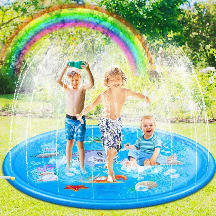 Childrens Water-Spraying Outdoor Play Mat
