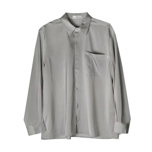Super Hot Younger Shirt In Spring And Summer Gray Shirt - Shop at LoveMi