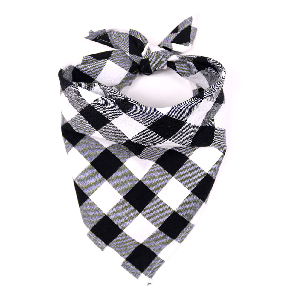 BA060 Black And White Plaid