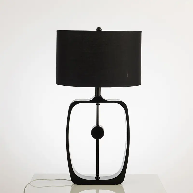 Modern Minimalist Chinese-style Bedside Decorative Table Lamp For Hotel Receptions And Bedrooms