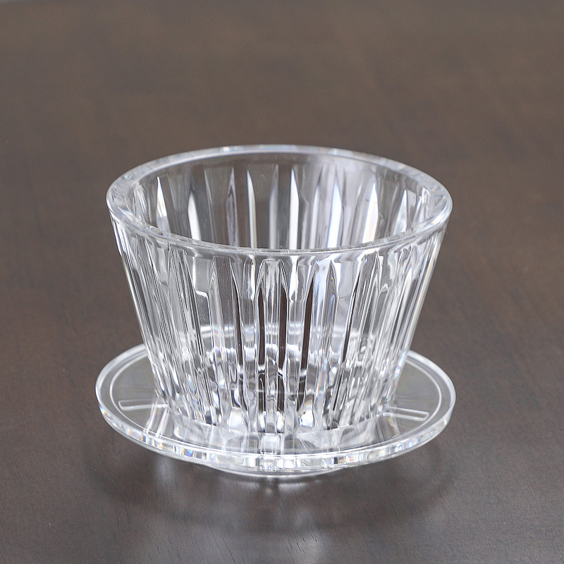 Transparent Plastic Filter Cup