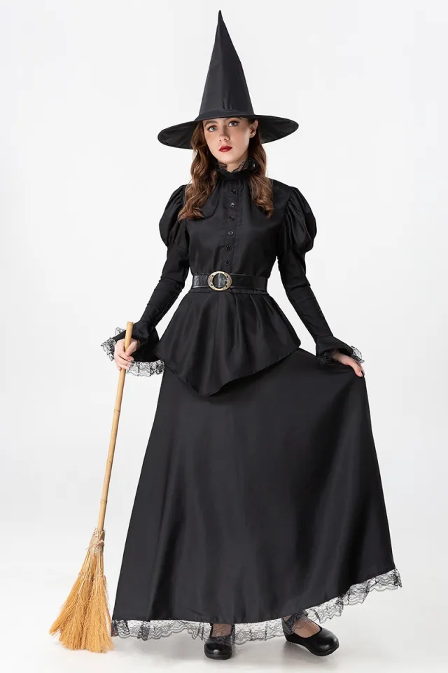 Halloween European And American Black Devil Costume Black - Shop at LoveMi