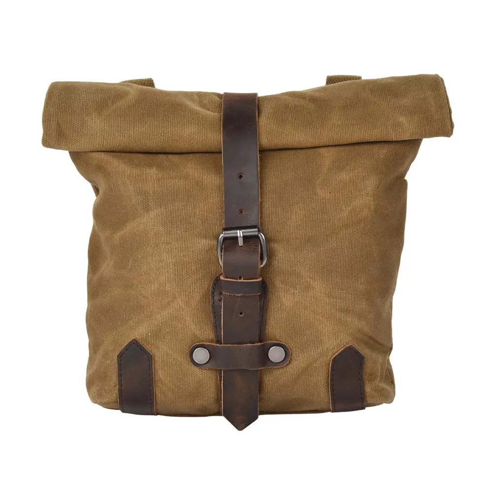 Universal Motorcycle Side Bag Batik Canvas Electric Car Bicycle Bags