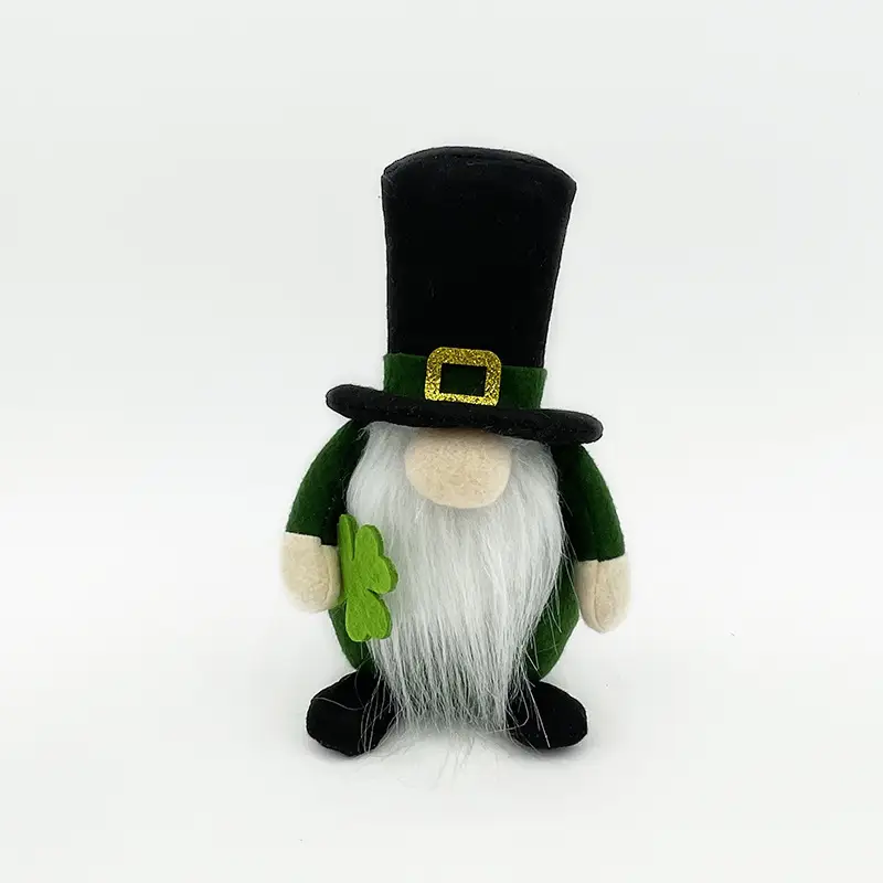 St Patrick's Day Green Hat Doll Decoration