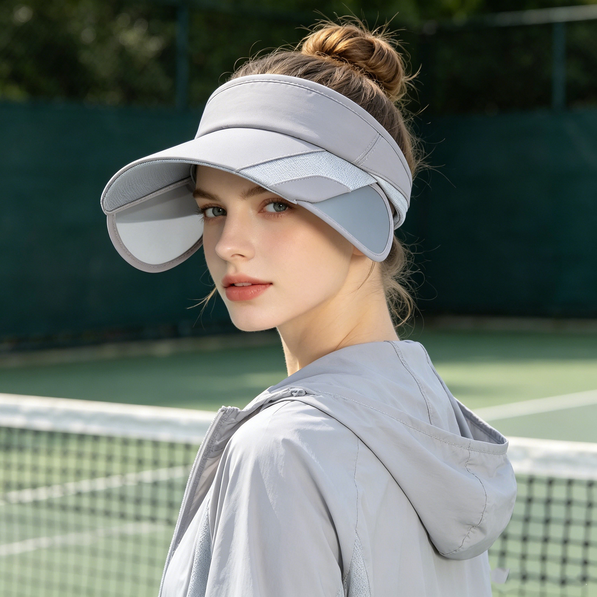 Casual Marathon Baseball Cap Outdoor Sun Protection Visor