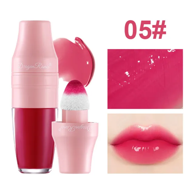 Shake Mirror Lip Stain Lacquer Waterproof Nonstick Cup Dr87 Shake Lip Gloss No 5 - Shop at LoveMi