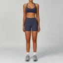 Shorts Suit Blue Gray