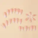 Almond Type Nail Sticker Simple Gradient view 5