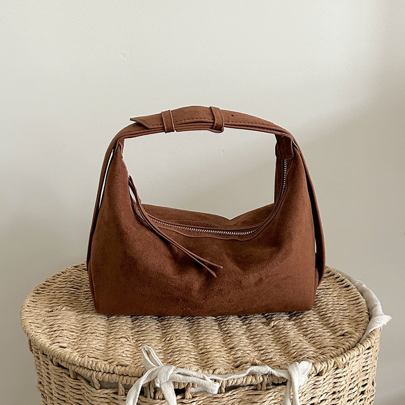 Niche-design Light-luxury Mini Tote With A Sophisticated Vibeperfect As A Shoulder Or Crossbody Dumpling Bag