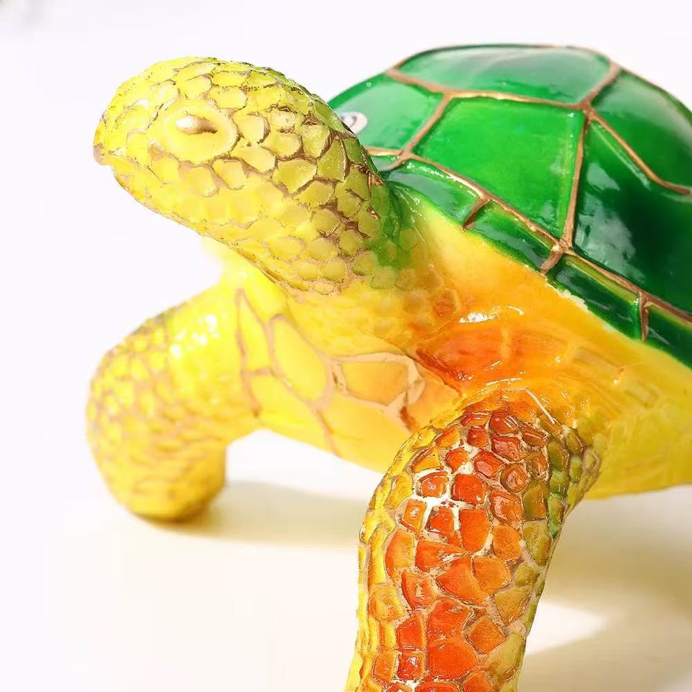 Tortoise Resin Table Lamp, picture 4 of 4