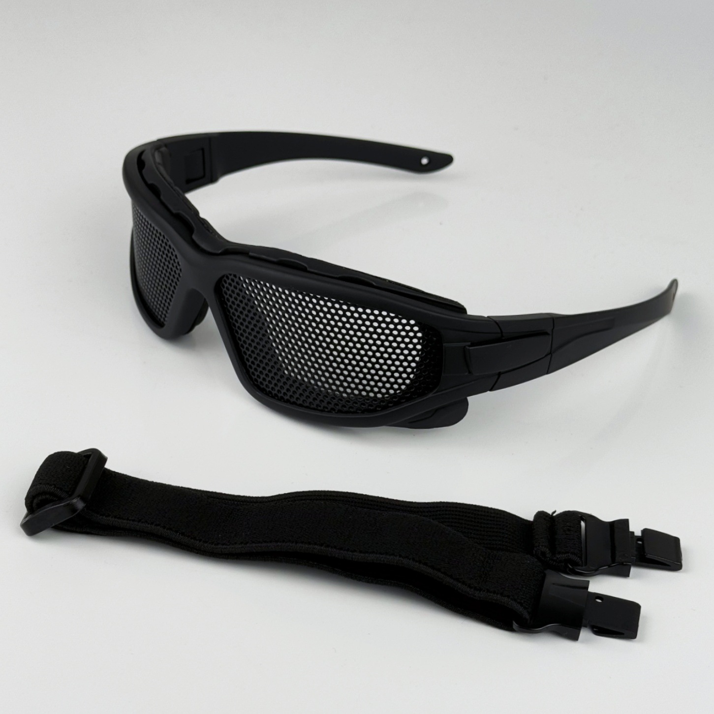 Metal Mesh Safety Goggles Impact Resistance - Image 3