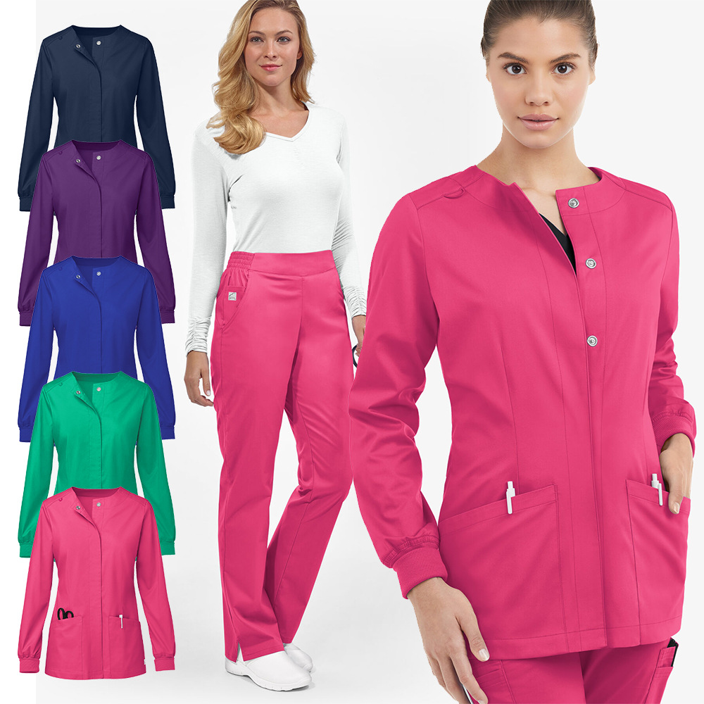 Long-sleeved Scrub Top For Handwashing