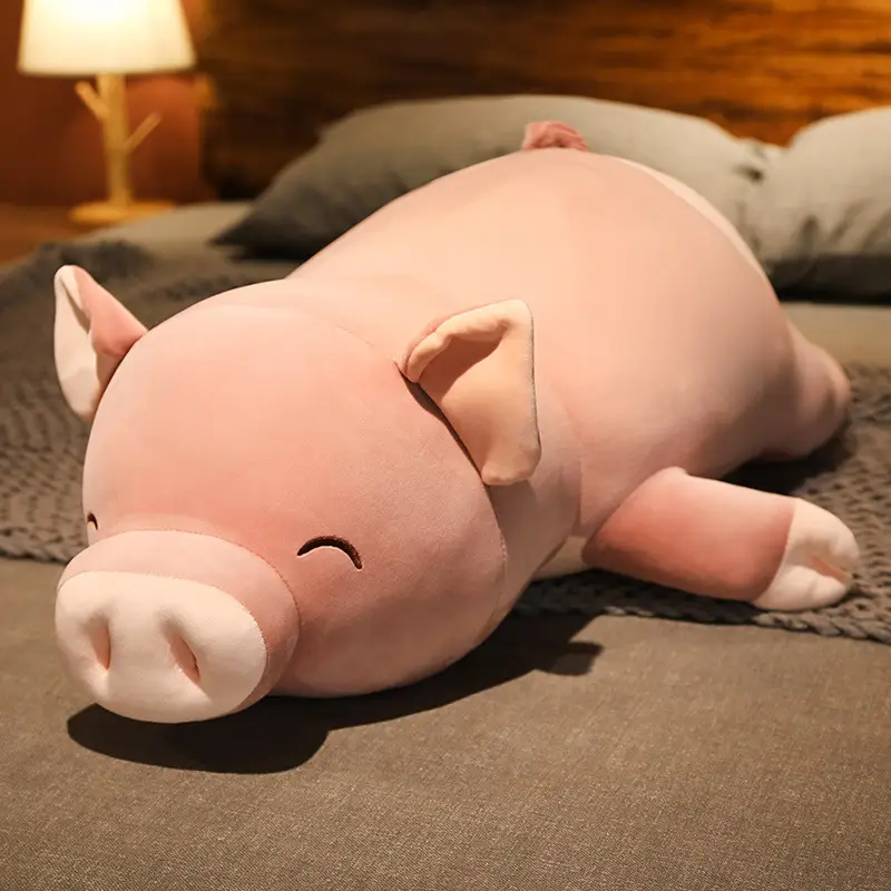 Cartoon Cute Big Nose Pig Pillow Doll Pig Plush Toy