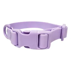 Pet Adjustable Hand Holding Rope Necklet Set - Light Purple - View 1