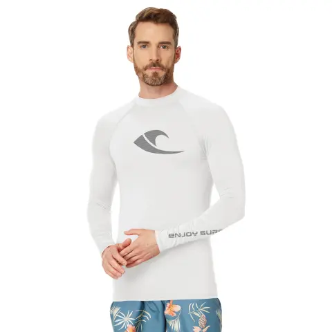 Summer Swimsuit Long Sleeve T-shirt Men's Quick-drying Sun-proof Workout