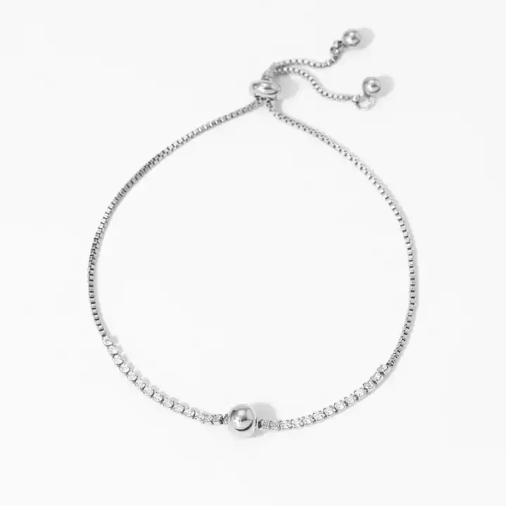 Stainless Steel Personalized Pull Adjustable Bracelet For Women