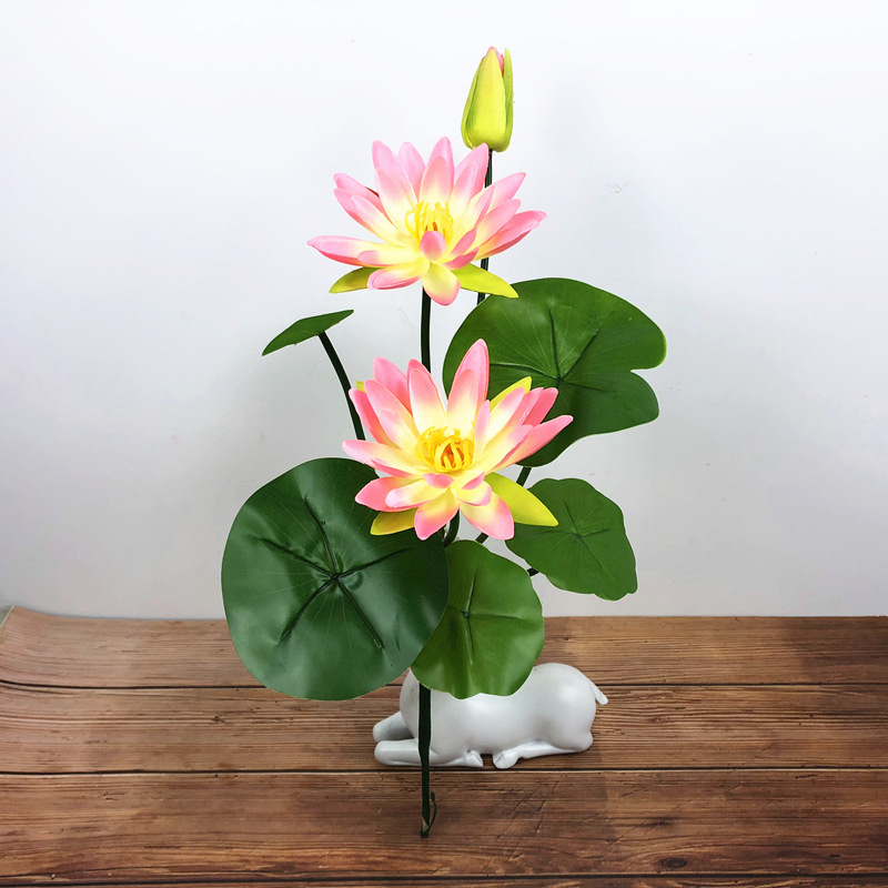 PU Lotus Light Pink Bunch