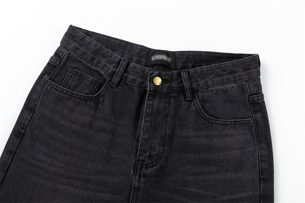 Men's Embroidery Casual Loose Wide-leg Pants