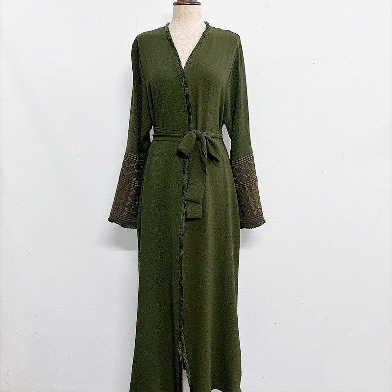 Robe Women's Clothes Middle East Plus Size