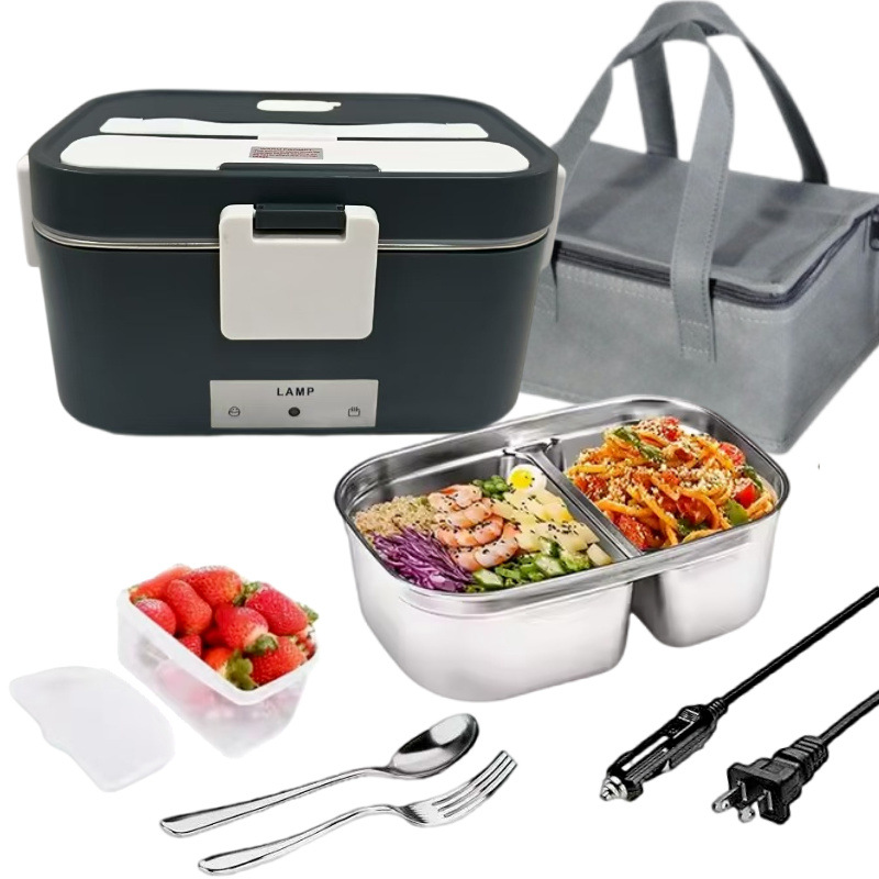 Portable Electric Lunch Box With Plug-in Heating Function 6