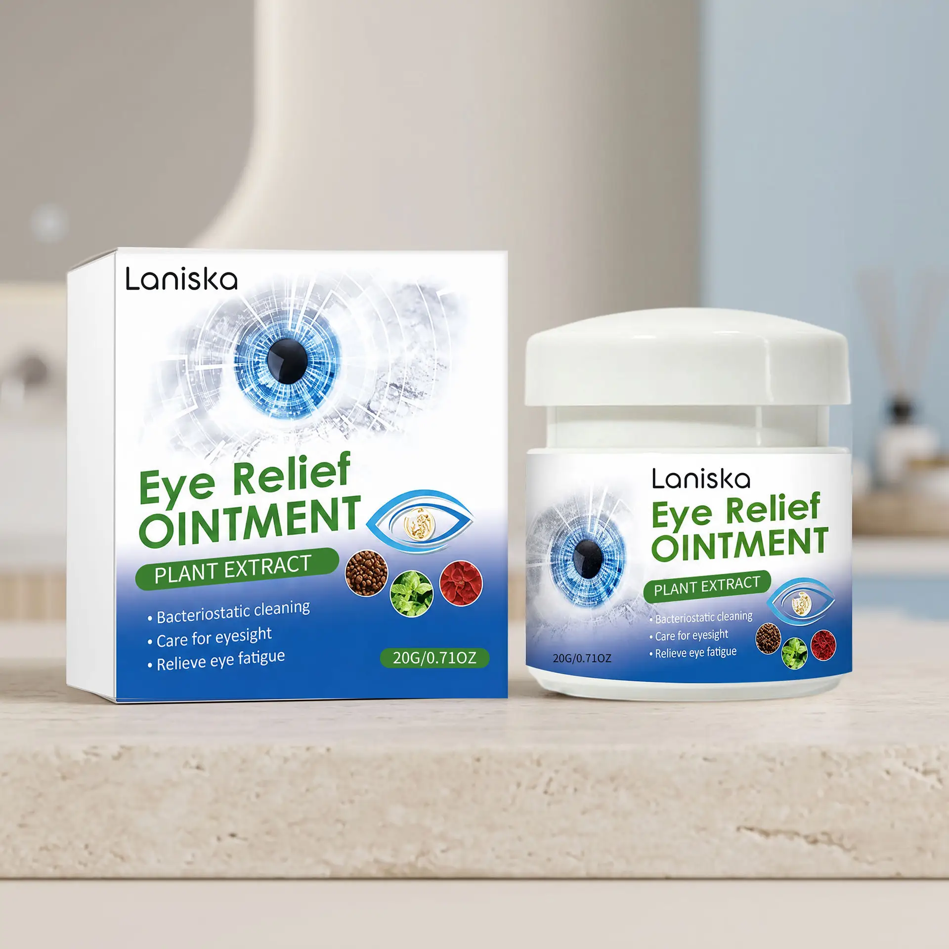 Eye Care Cream Moisturizes The Skin Around