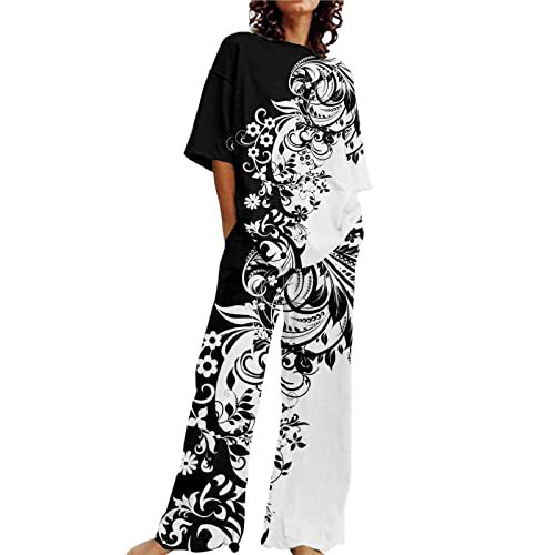 Loose fitting Solid Color Long Sleeves Trousers Suit G75Z164 - Shop at LoveMi