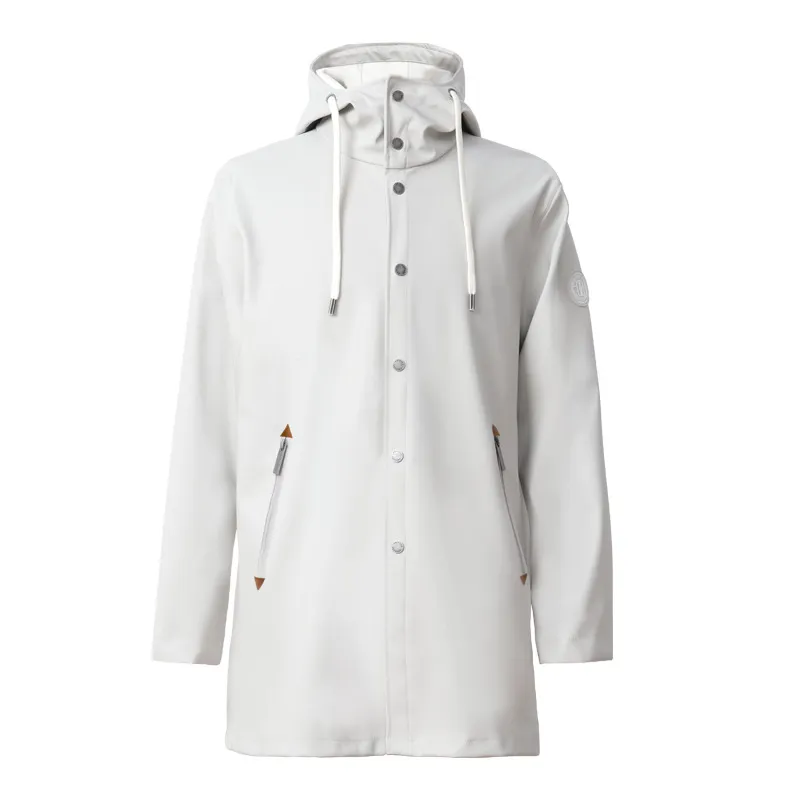 Outdoor Waterproof Wind-resistant Raincoat Coat Couple's Thickened - Gray