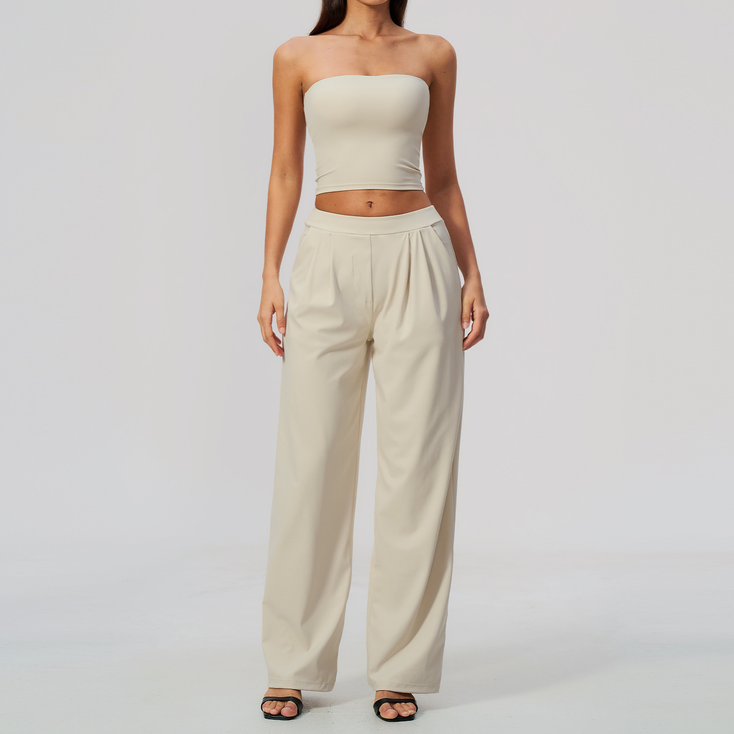 Breathable Quick Drying High Waisted New Yoga Suit Set
