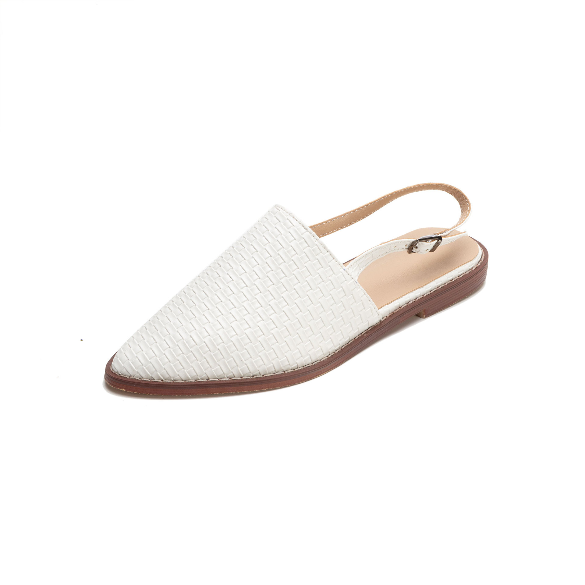 Extra-large Plus-size Woven-toe Sandals For Women