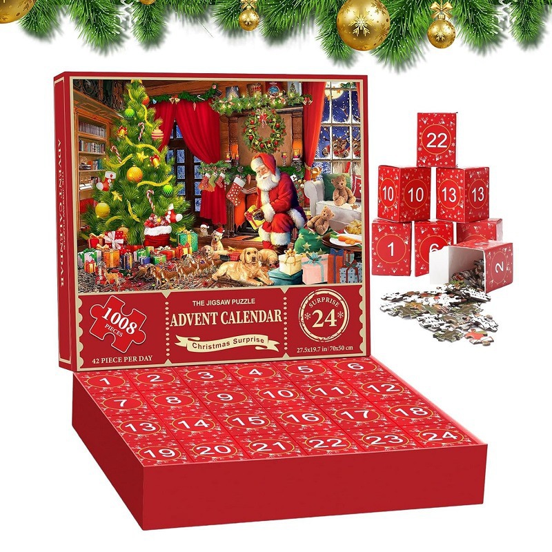 Title 4, Christmas Countdown Puzzle Blind Box