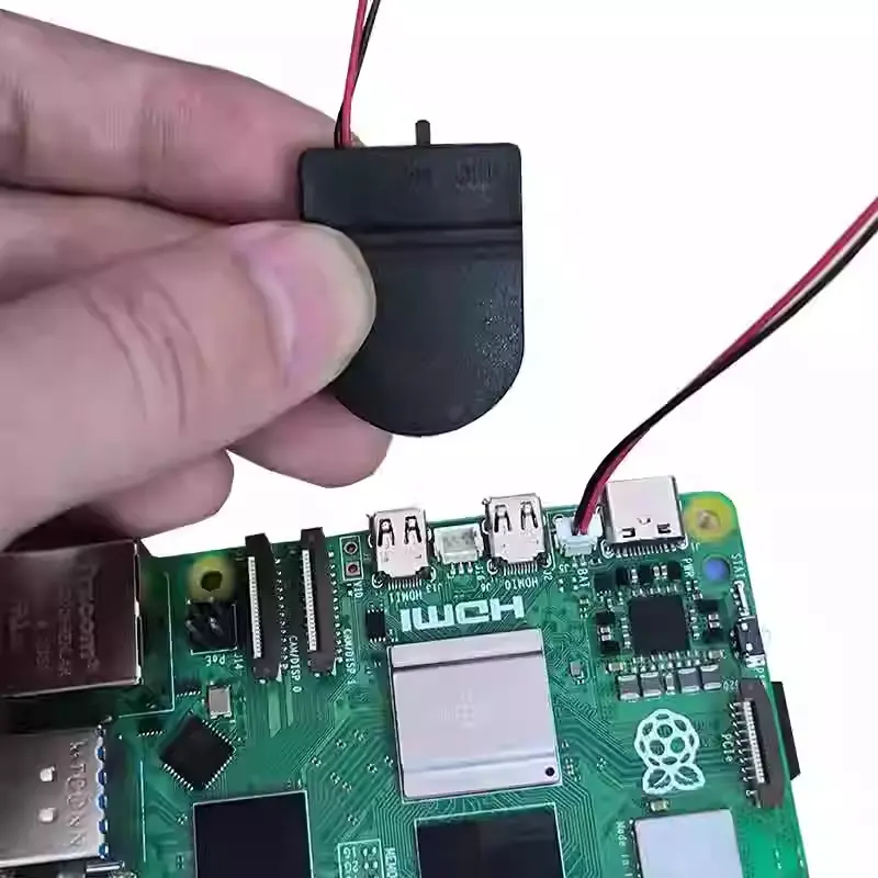 Raspberry Pi 5 Generation Clock Module Battery Rechargeable