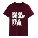 Wine Red White Font