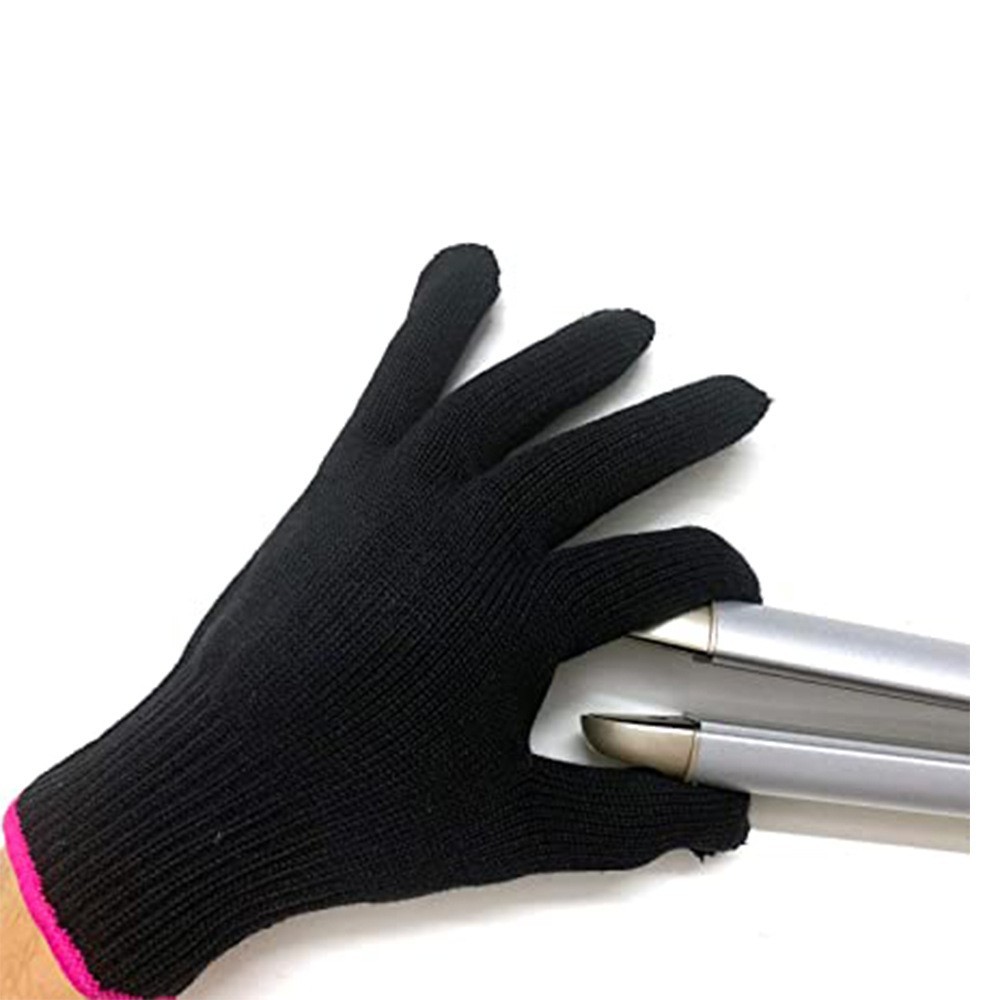 Curling Iron Gloves Heat Resistant Hand Protection For Hair Styling And Heat Treatments 4