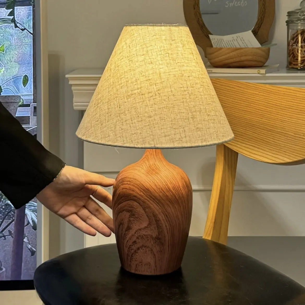 Table Lamp Silent Style Bedroom High-grade
