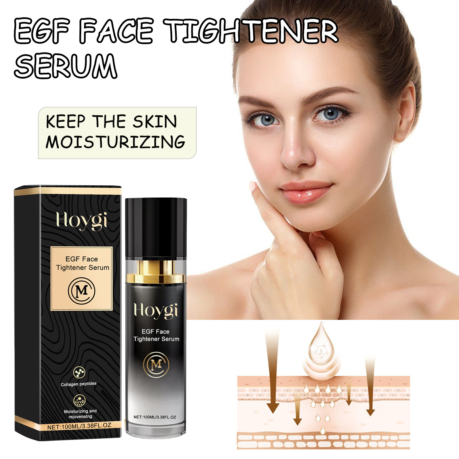 Facial Care Solution Wrinkle Rejuvenation Moisturizing