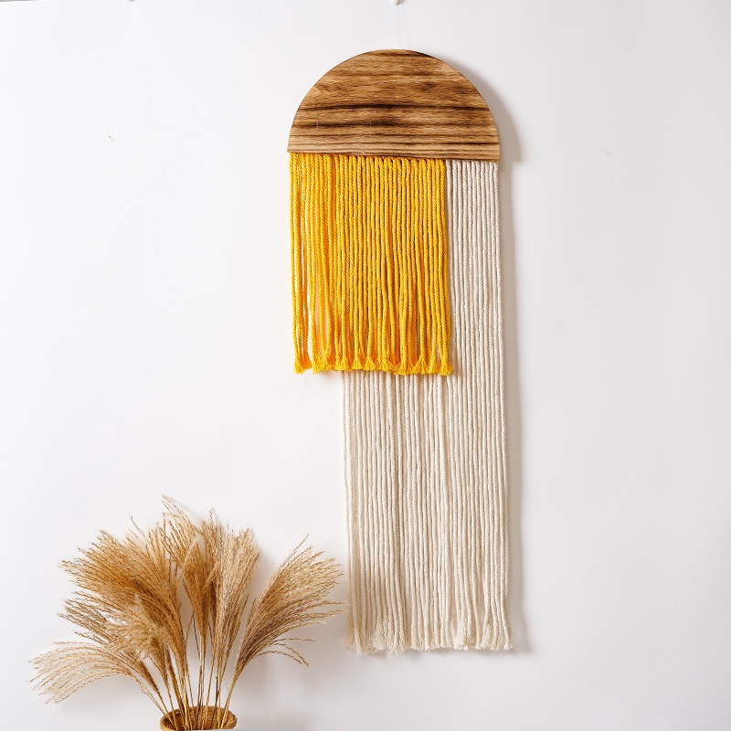Handwoven Cotton Wall Tapestry, picture 4 of 12