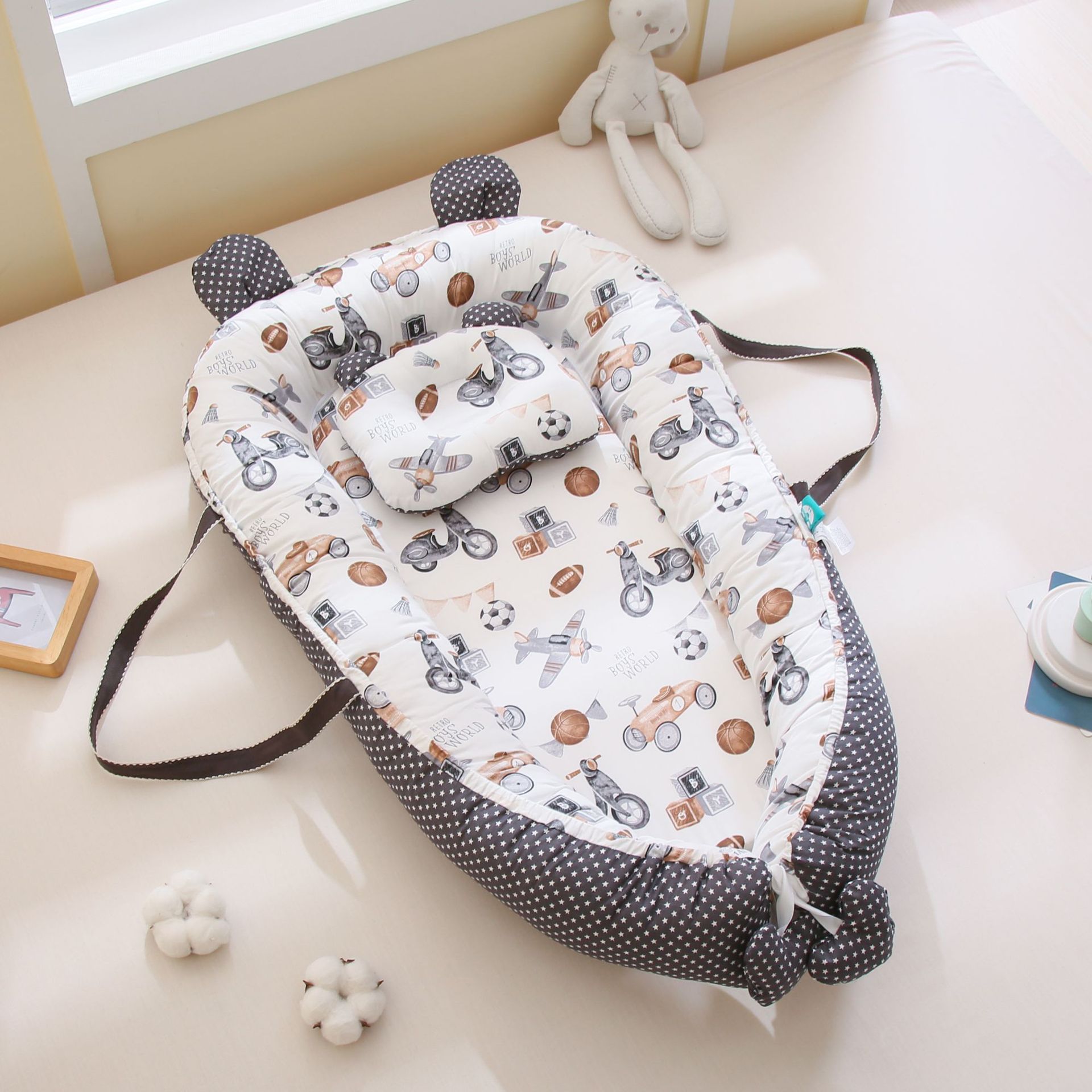 Cross-border Portable Crib Carry Bag 5