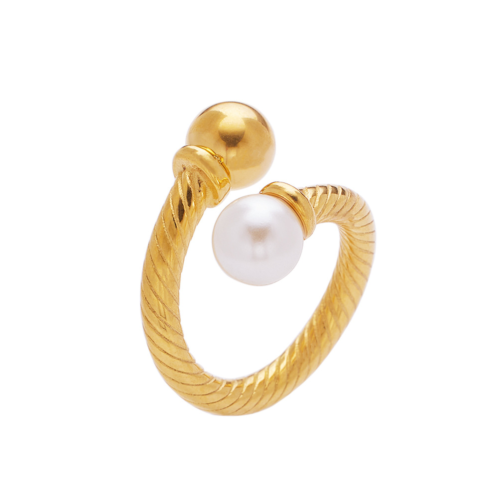 Retro Fashion High Sense Freshwater Pearl Ring
