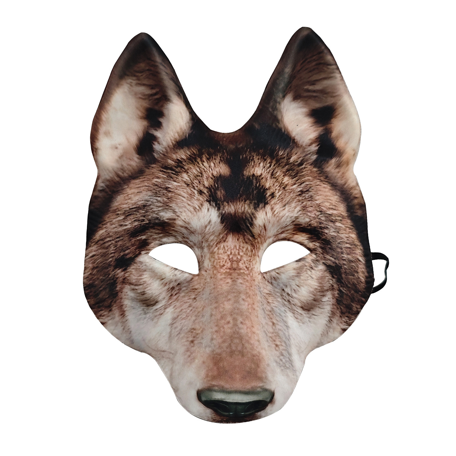 Brown Wolf Mask