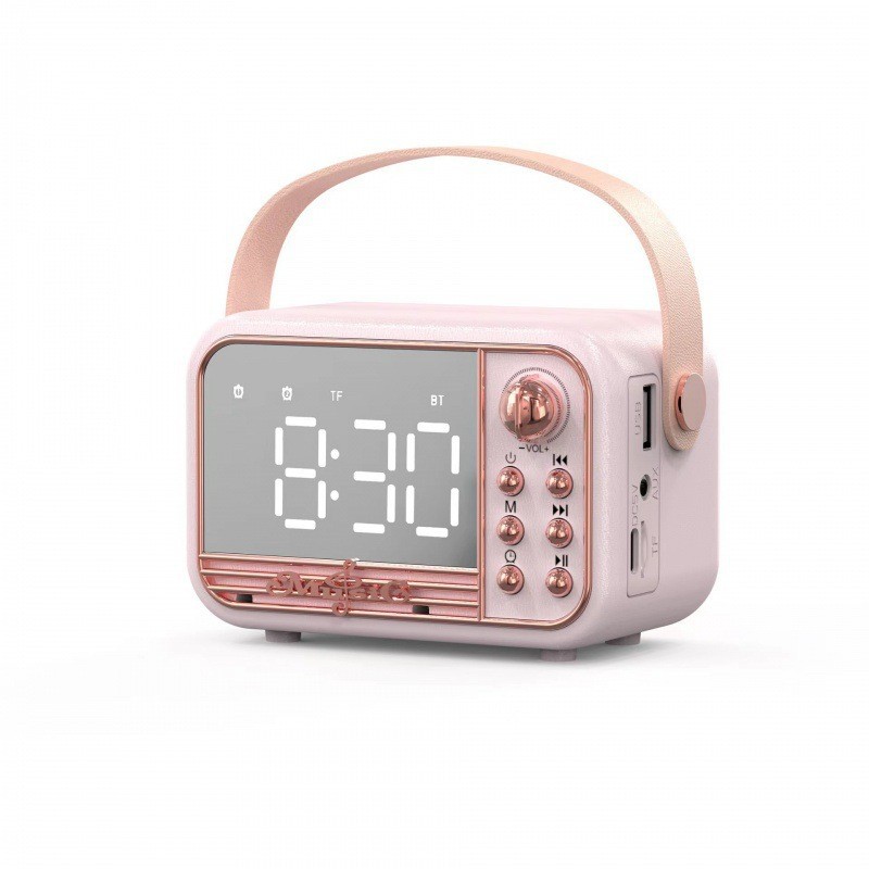 Alarm Clock Style Pink