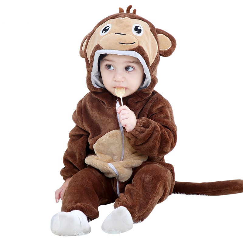 Climbing Suit Brown Monkey