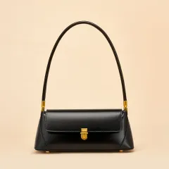 New Summer French Shoulder Bag For Women - Black - View 1