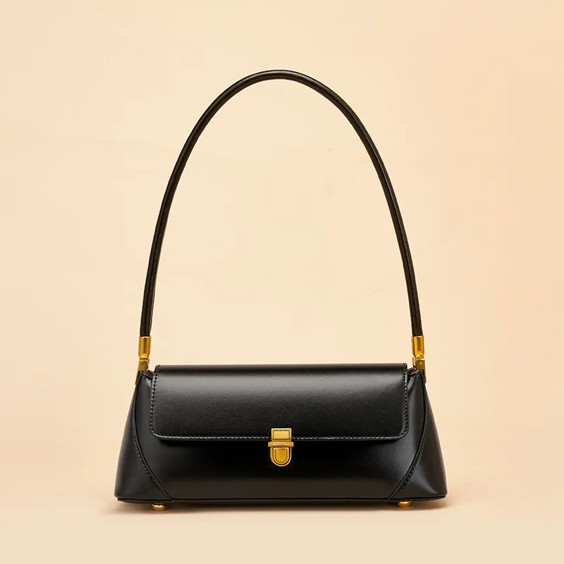 New Summer French Shoulder Bag For Women - Black