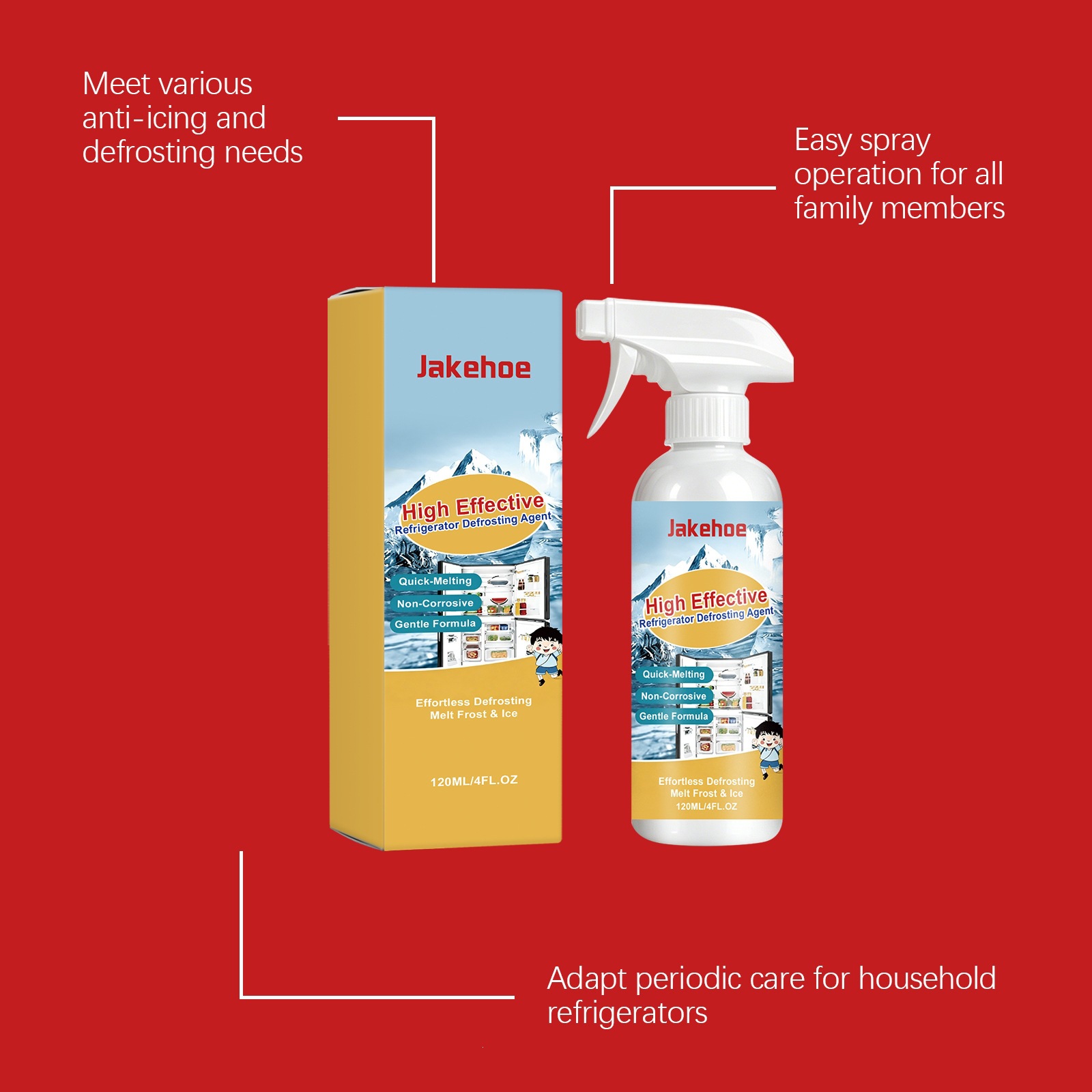Efficient Refrigerator Defrosting Agent