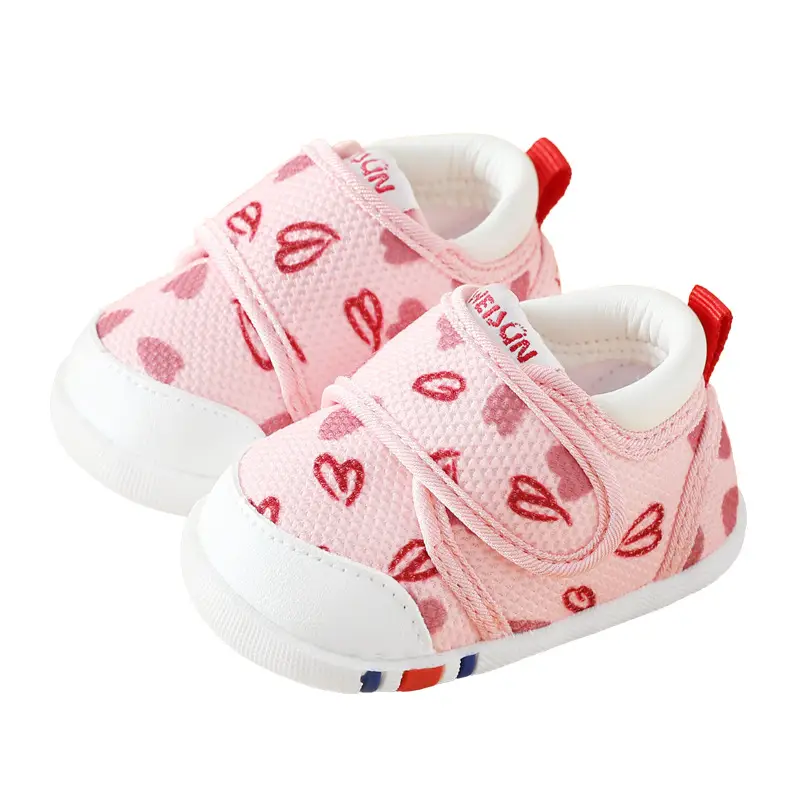 Spring And Summer New Soft Bottom Non-slip Baby Breathable Cotton Cloth Shoes