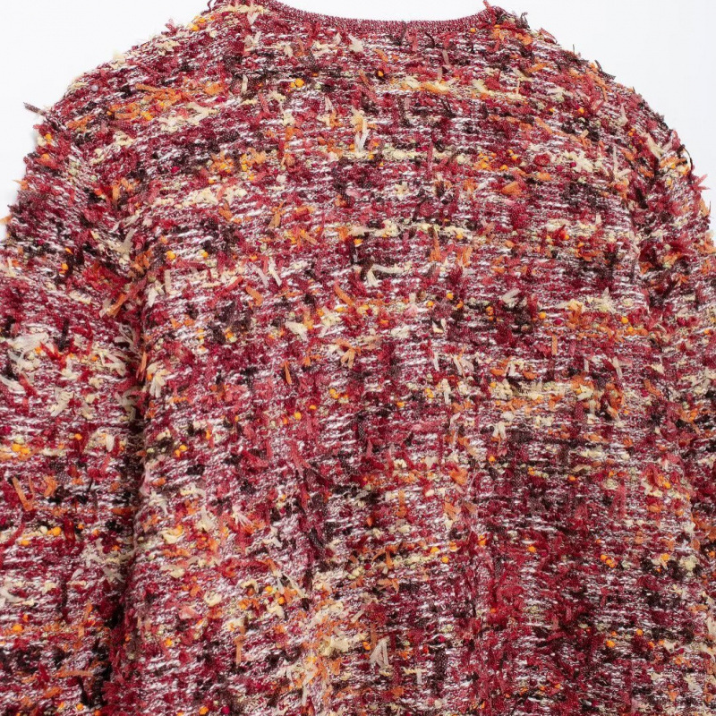 Women's Graceful And Fashionable Casual Texture Knitted Coat