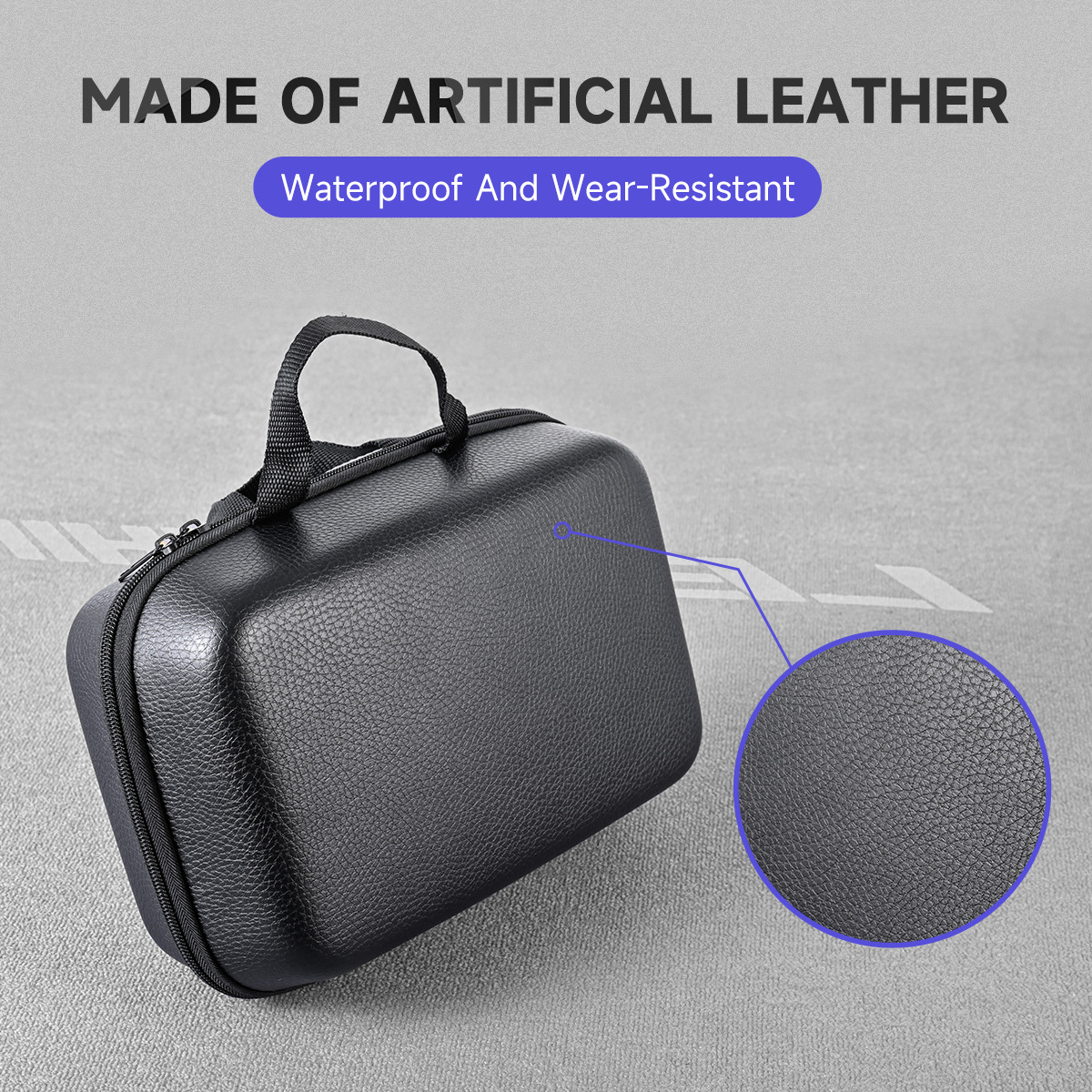EVA Leather Fishing Reel Bag - Image 9