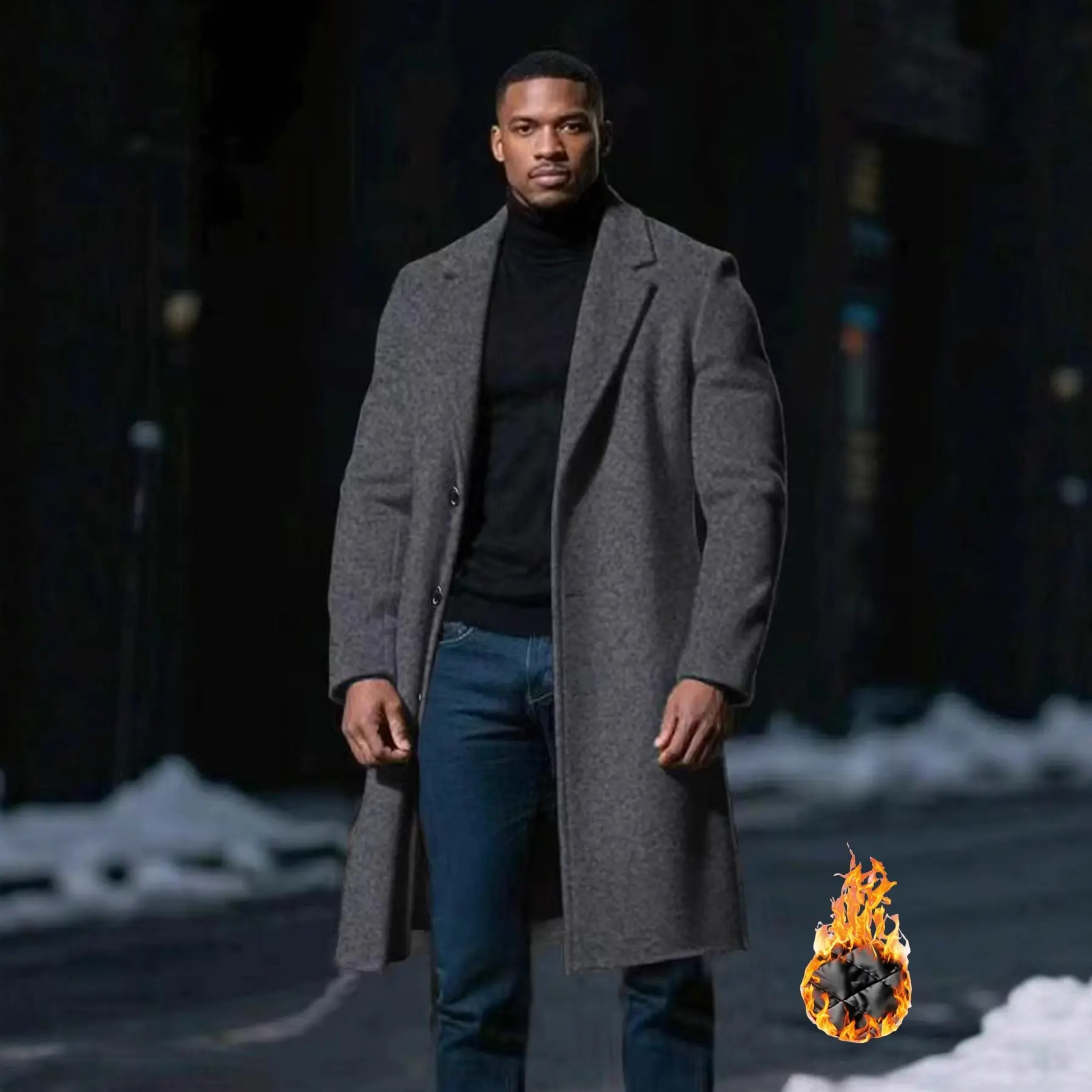 Fashionable Trench Coat British Classic And Elegant